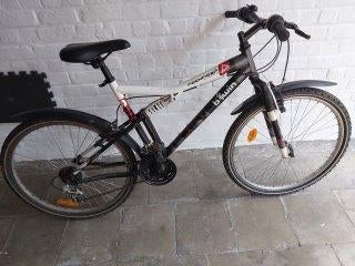 BTWIN 26" witte fiets, Fietsen en Brommers, Ophalen, Gebruikt