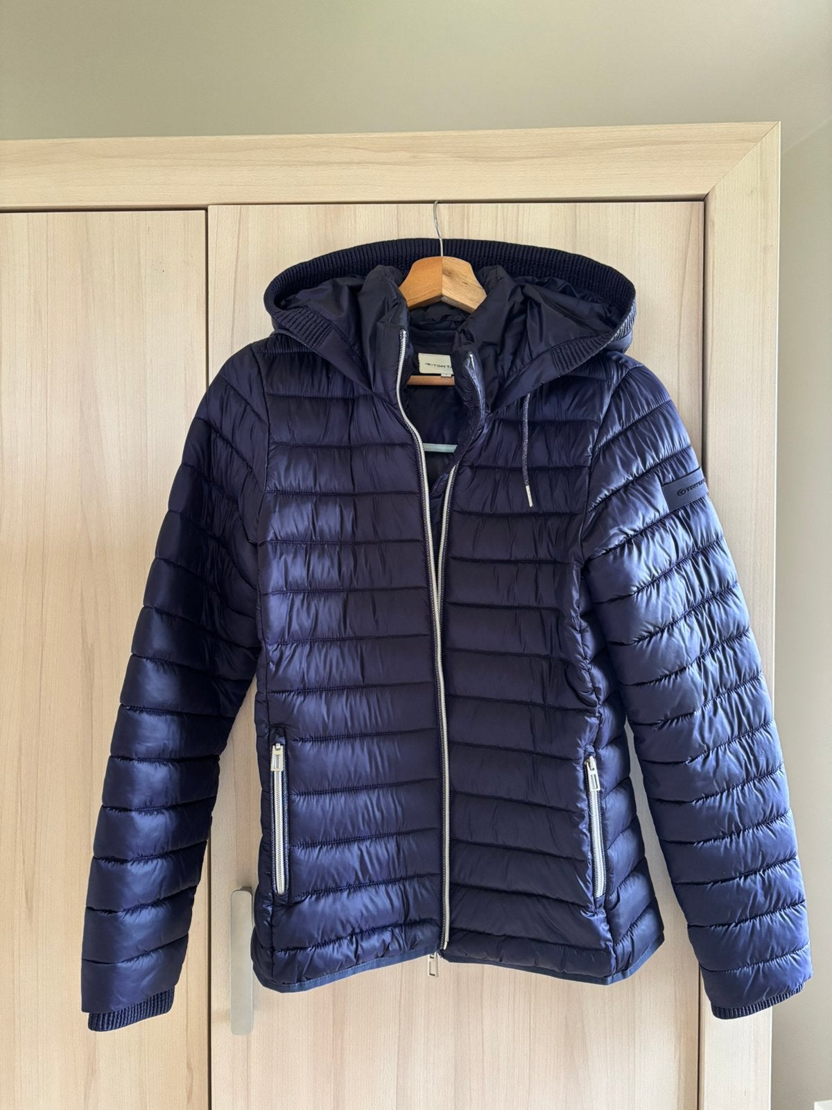 Blauwe windjacket Tom Tailor maat S Nieuw - €17, Ophalen of Verzenden, Nieuw, Maat 36 (S), Blauw