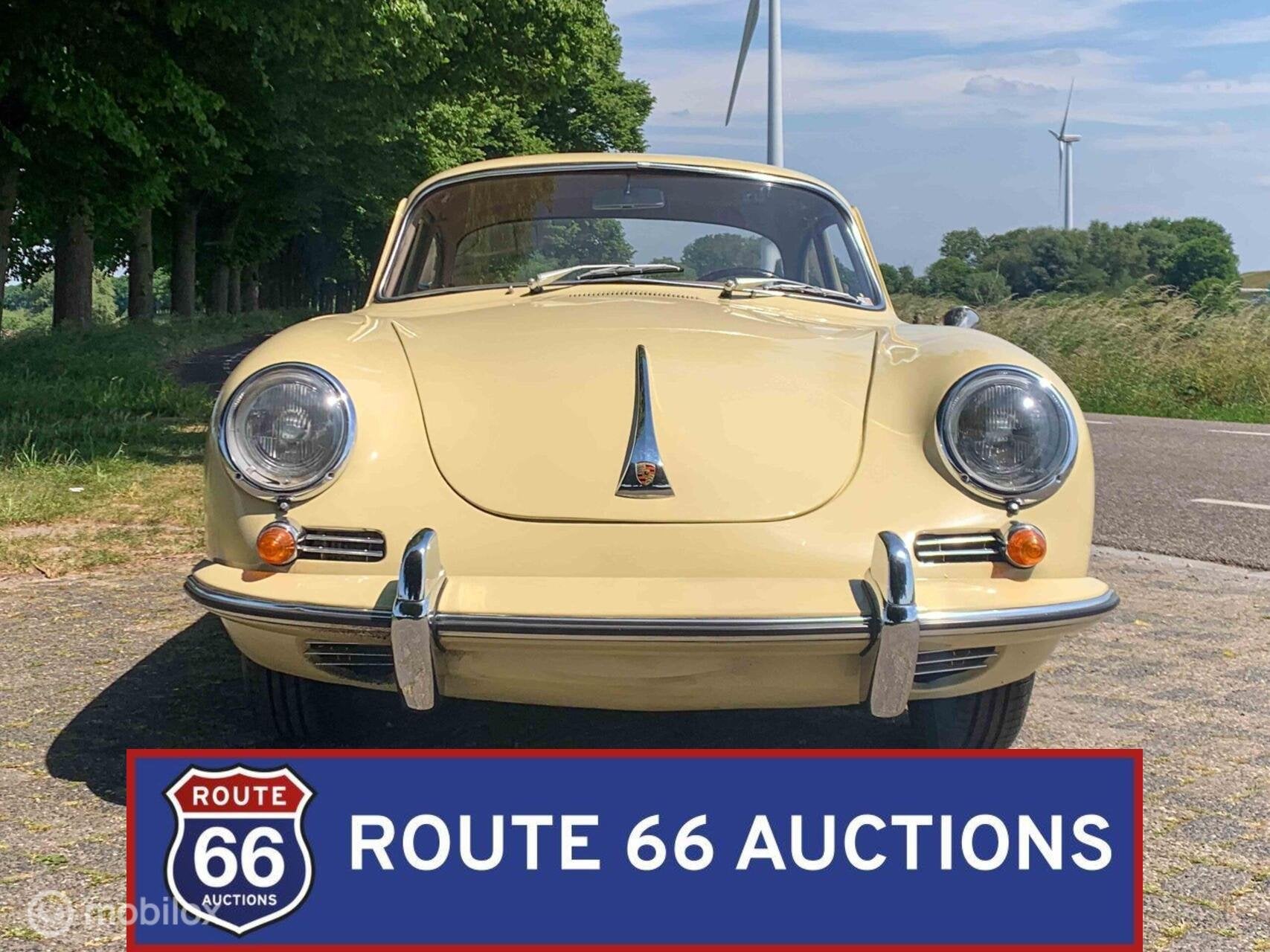 Porsche 356B Karmann Coupe | 1961 | Route 66 Auctions, Autos, Achat, Entreprise, Boîte manuelle, Autre carrosserie