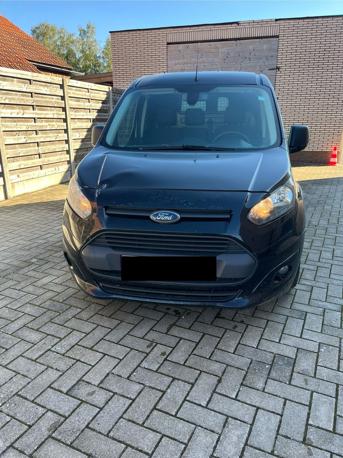 Ford Transit Connect 2018 1.5TDCI Euro 6 264000KM 3zit Airco, Autos, Achat, Euro 6, 5 portes, Particulier
