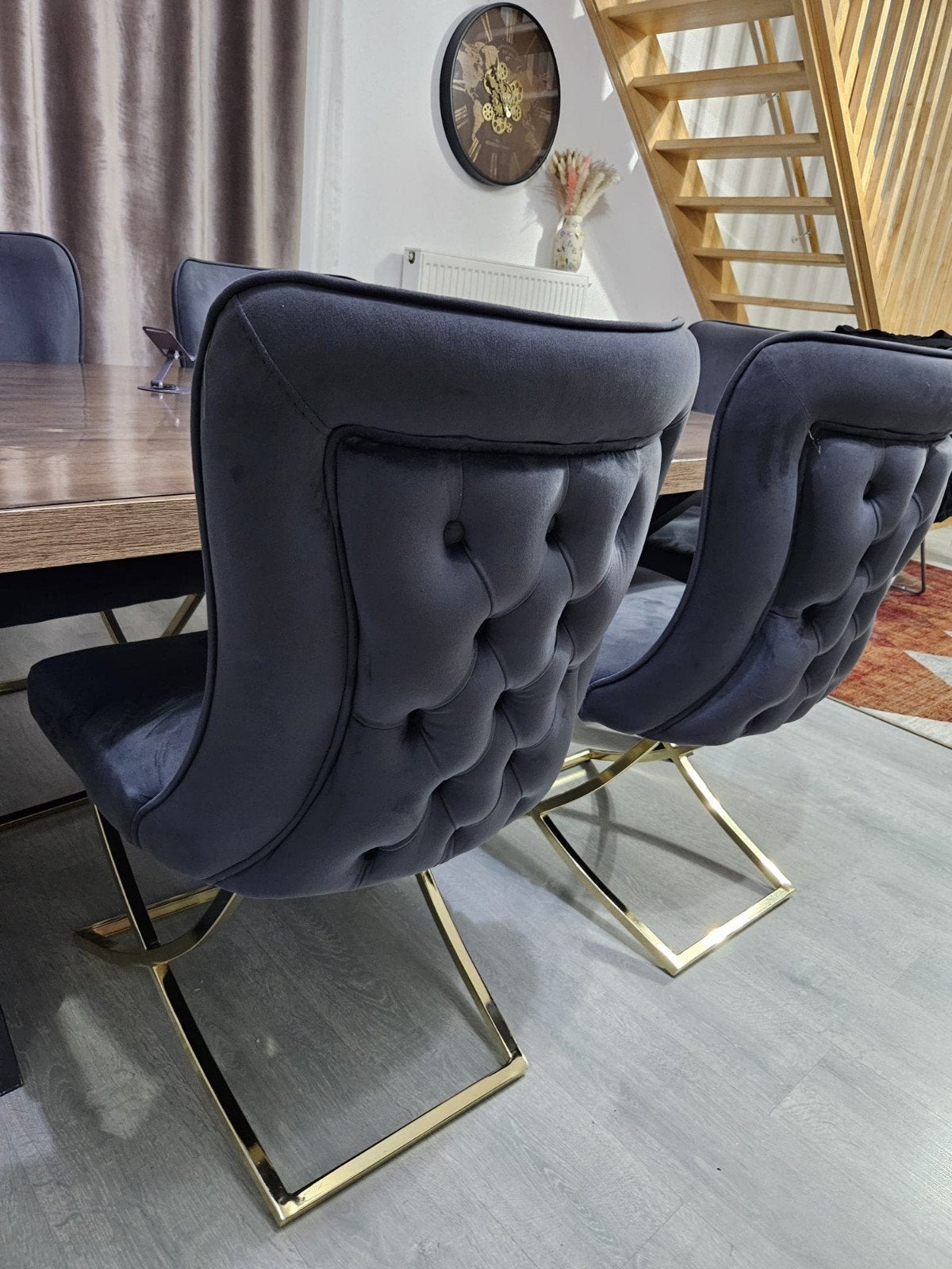 Eetkamerstoelen te koop - €300, Huis en Inrichting, Ophalen, Stof