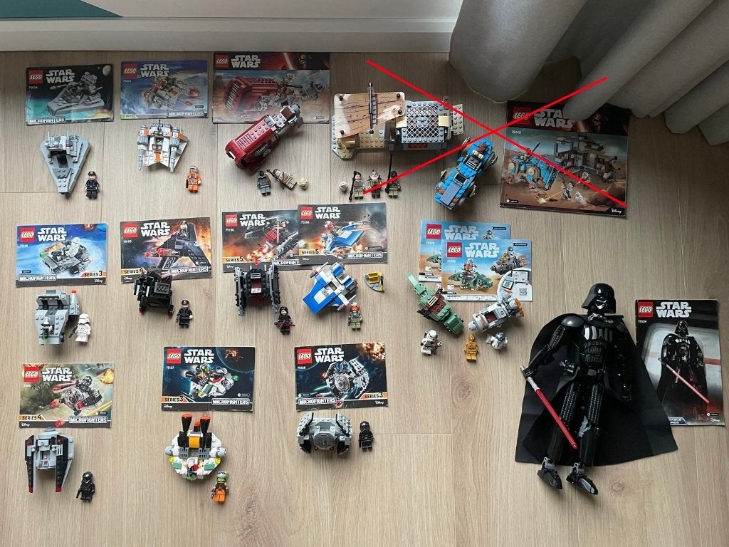 Lot 1 sets Lego Star Wars, Star Wars, Lego, Ophalen of Verzenden, Zo goed als nieuw
