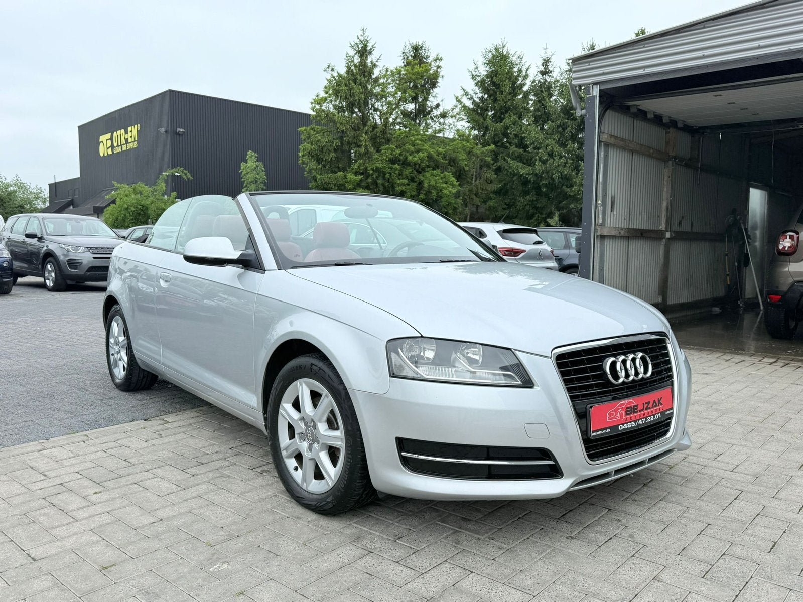 Audi A3 Cabrio 1.2TFSI 1j garantie Rood interieur nette staa, Autos, Euro 5, Achat, Entreprise, Cabriolet
