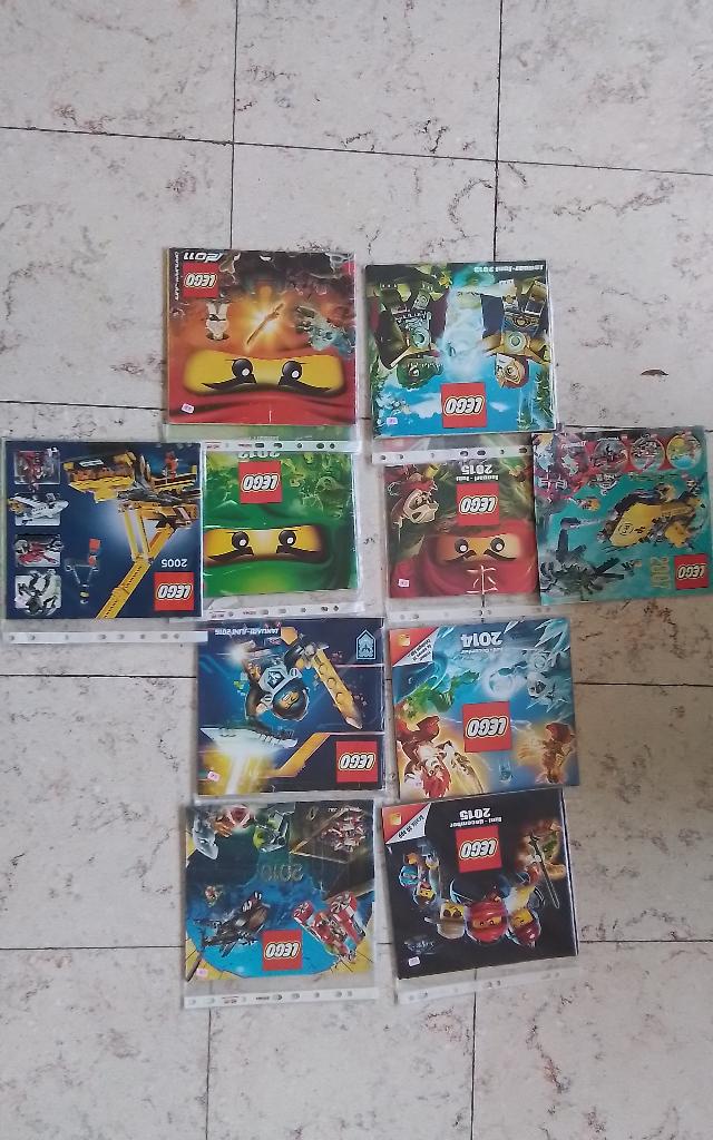 lego folders 2010 - 2016, Kinderen en Baby's, Speelgoed | Duplo en Lego, Ophalen of Verzenden, Gebruikt, Lego