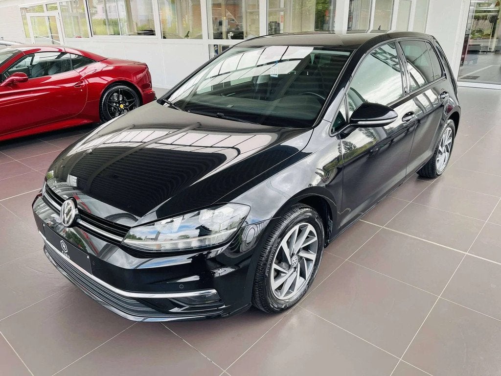 Volkswagen Golf 1.0 TSI Sound DSG * GARANTIE + GPS + CLIM DI, Automaat, Stof, Gebruikt, Euro 6