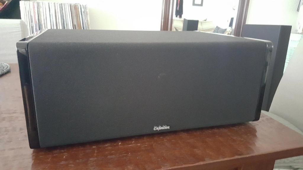 DEFINITIVE TECHNOLOGY CLR-2000 HIGH END VINTAGE CENTER, Audio, Tv en Foto, Luidsprekerboxen, Gebruikt, 120 watt of meer, Center speaker