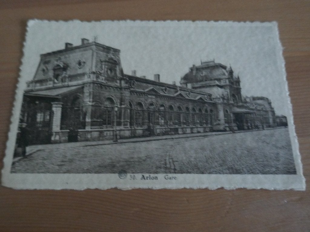 arlon gare, Envoi, Non affranchie, Luxembourg
