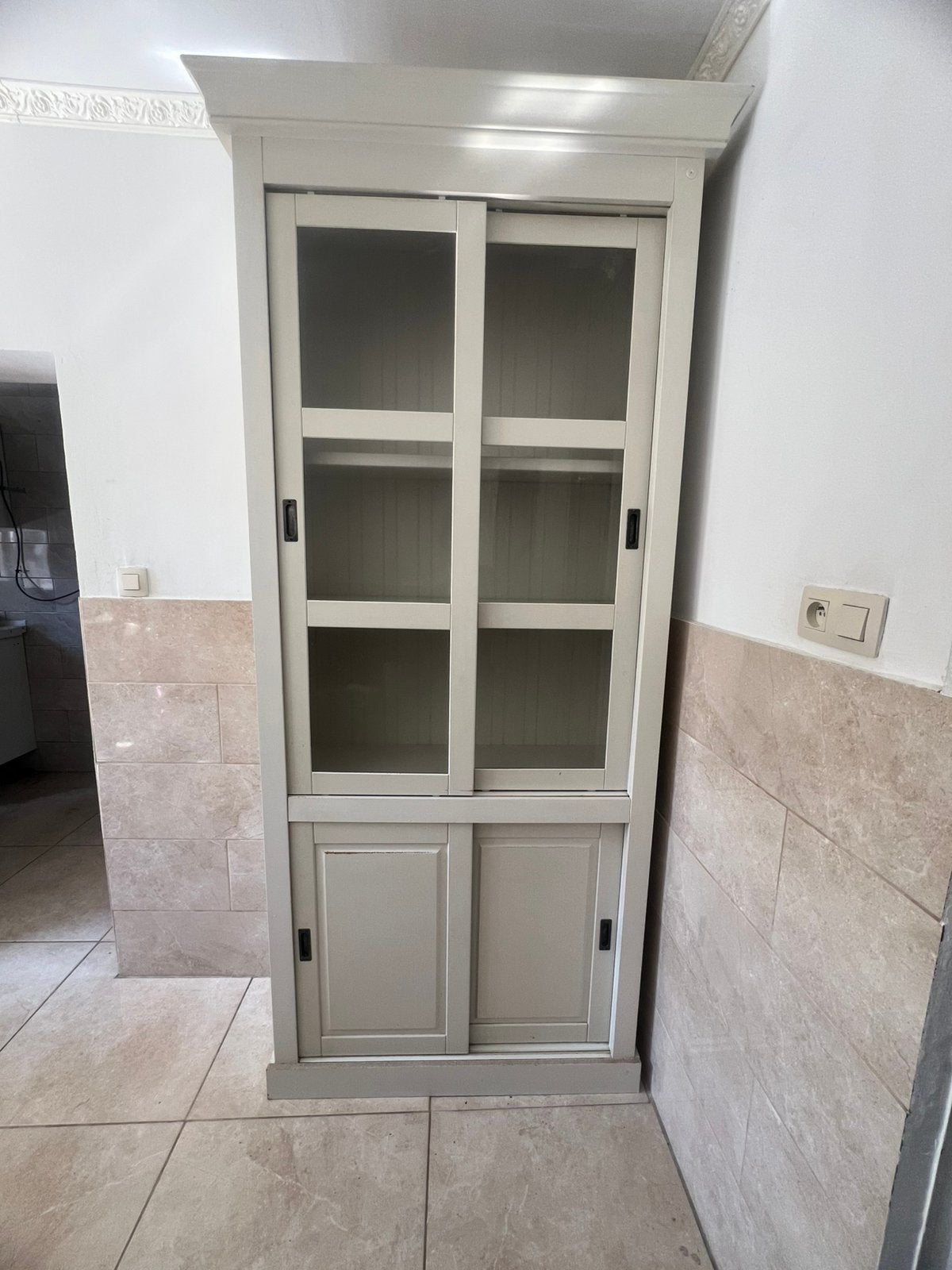 Vitrine kas VANDAAG OPHALEN €50, Ophalen, 100 tot 150 cm, 200 cm of meer, 25 tot 50 cm