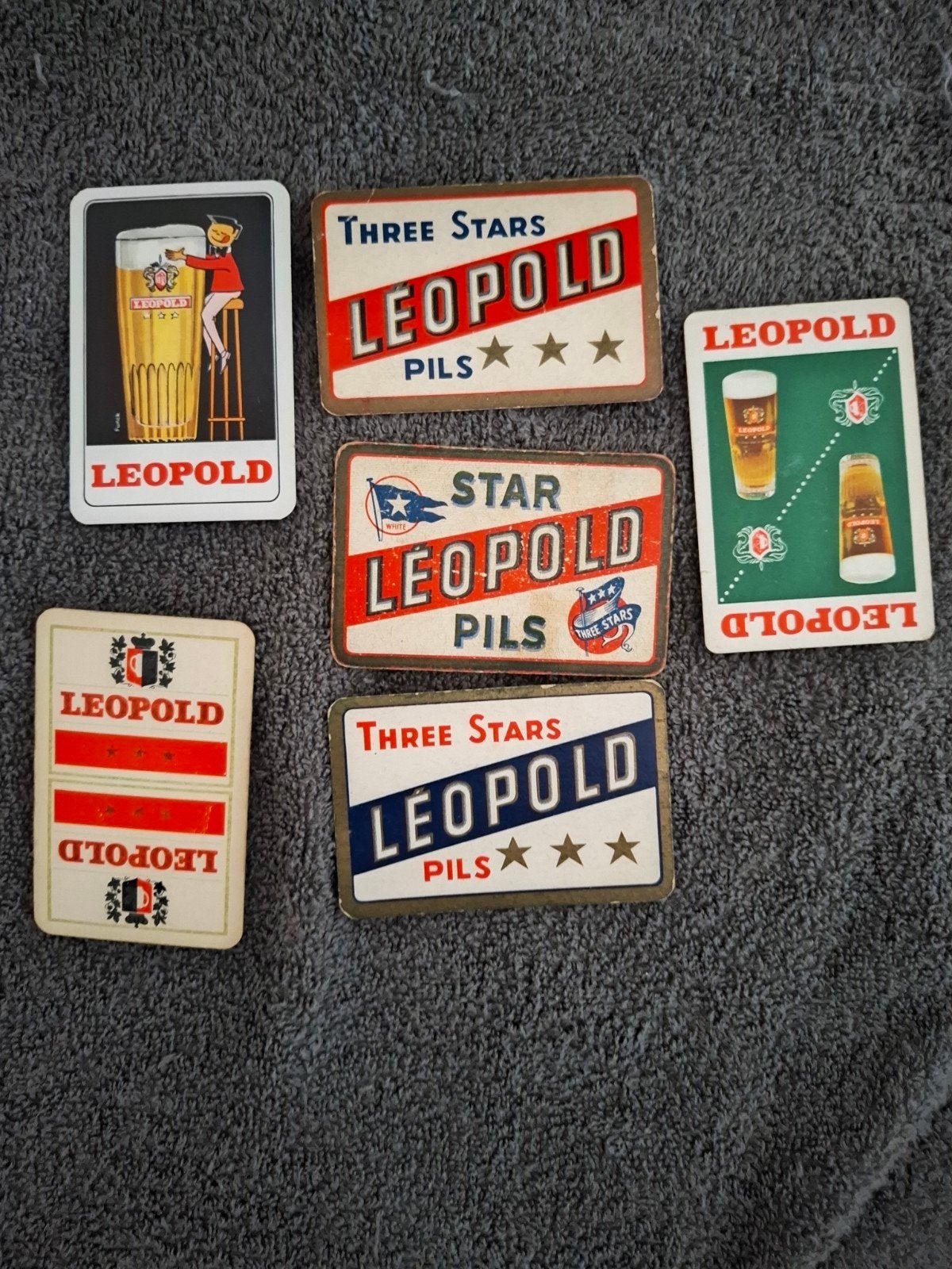 KAARTEN BIERMERKEN VOOR VERZAMELAAR WIEL'S EN LEOPOLD, Ophalen