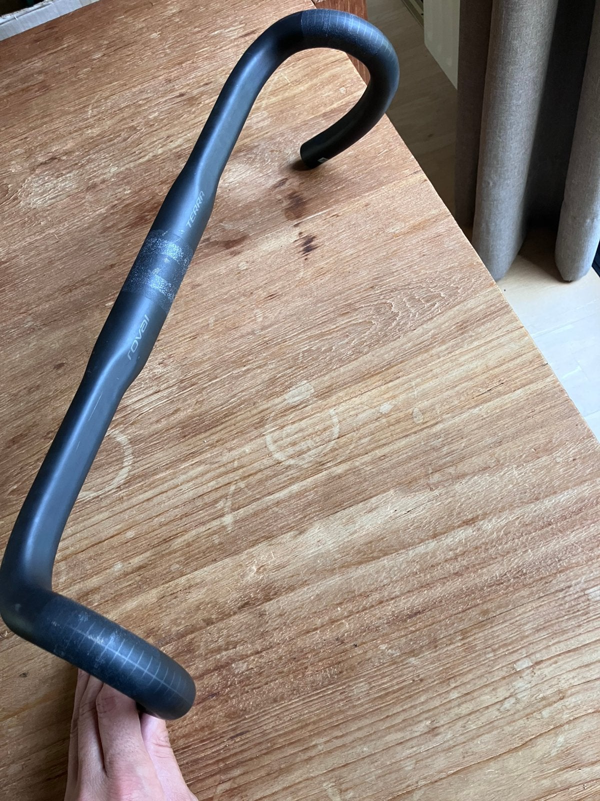 Roval Terra stuur | Gravel / Race | 42 cm, Fietsen en Brommers, Ophalen, Zo goed als nieuw, Stuur, Carbon