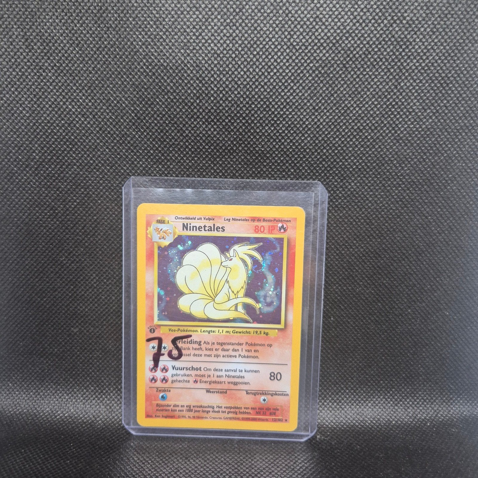 Ninetales 1st Edition Base Set, Enlèvement ou Envoi