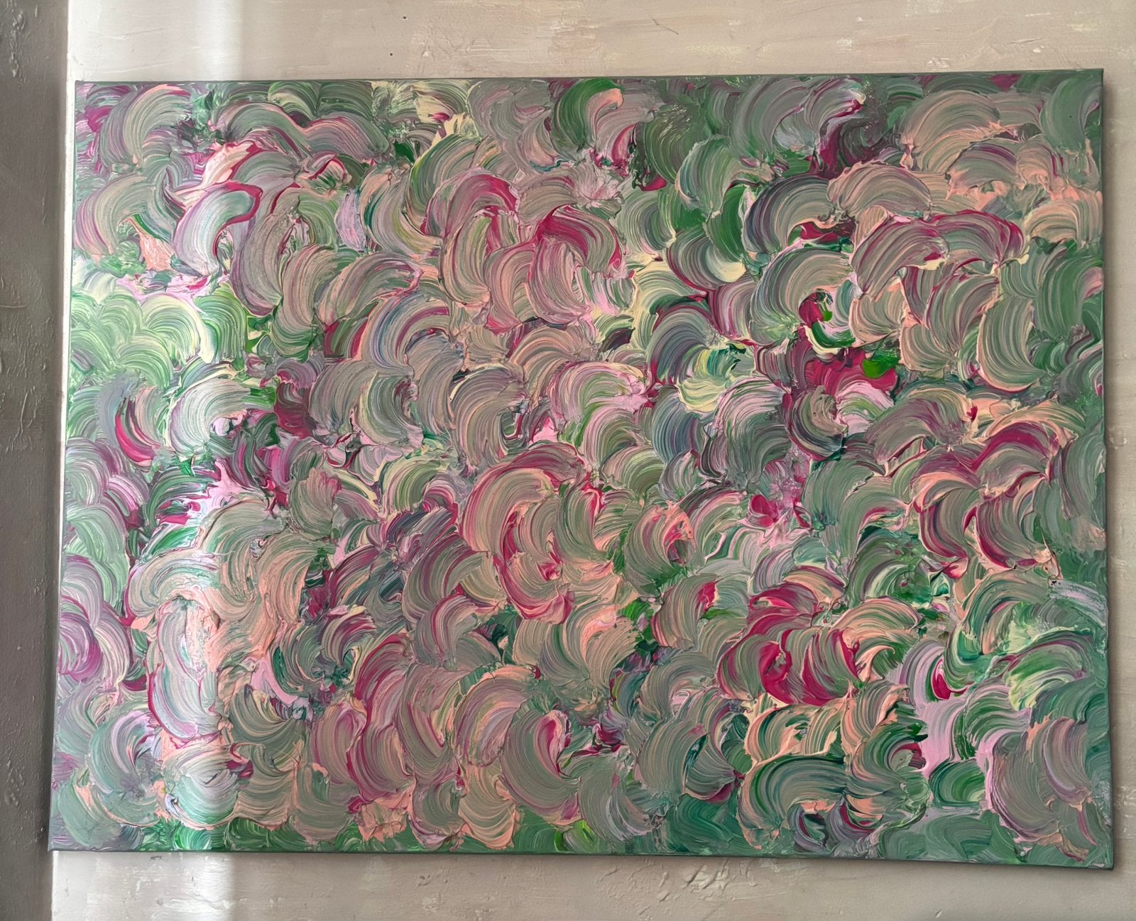 Peinture acrylique sur toile à vendre, Enlèvement