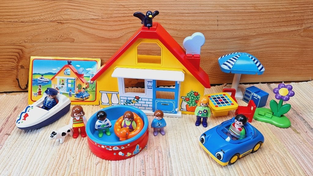 Playmobil 123 set 9527 Vakantiehuis, Kinderen en Baby's, Ophalen of Verzenden