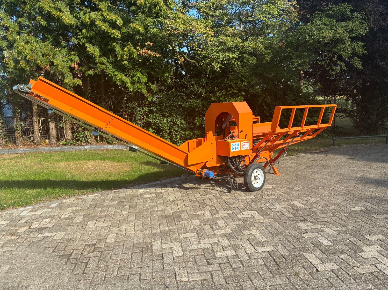 NIEUWE Houtzaagklief machine Houtzaagkloofmachine, Ophalen, Kettingzaag
