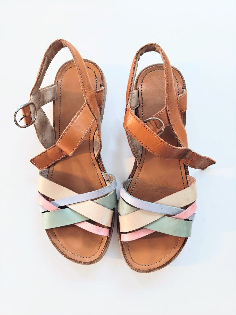 Sandalen maat 37, Ophalen of Verzenden, Zo goed als nieuw, Sandalen of Muiltjes