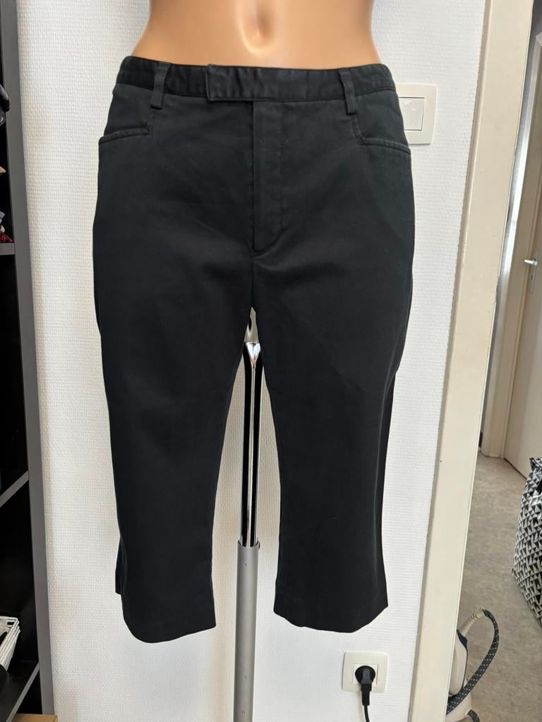 Pantacourt noir, Trois-quarts, Enlèvement ou Envoi, Taille 36 (S), Comme neuf