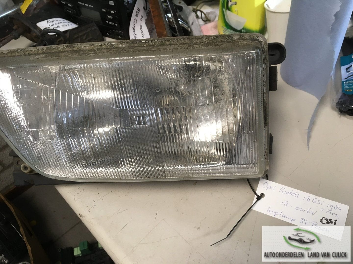 Opel Kadet 1.8 gsi  '84 koplamp Rechtsvoor Bosch, Gebruikt, -, -, Ophalen of Verzenden