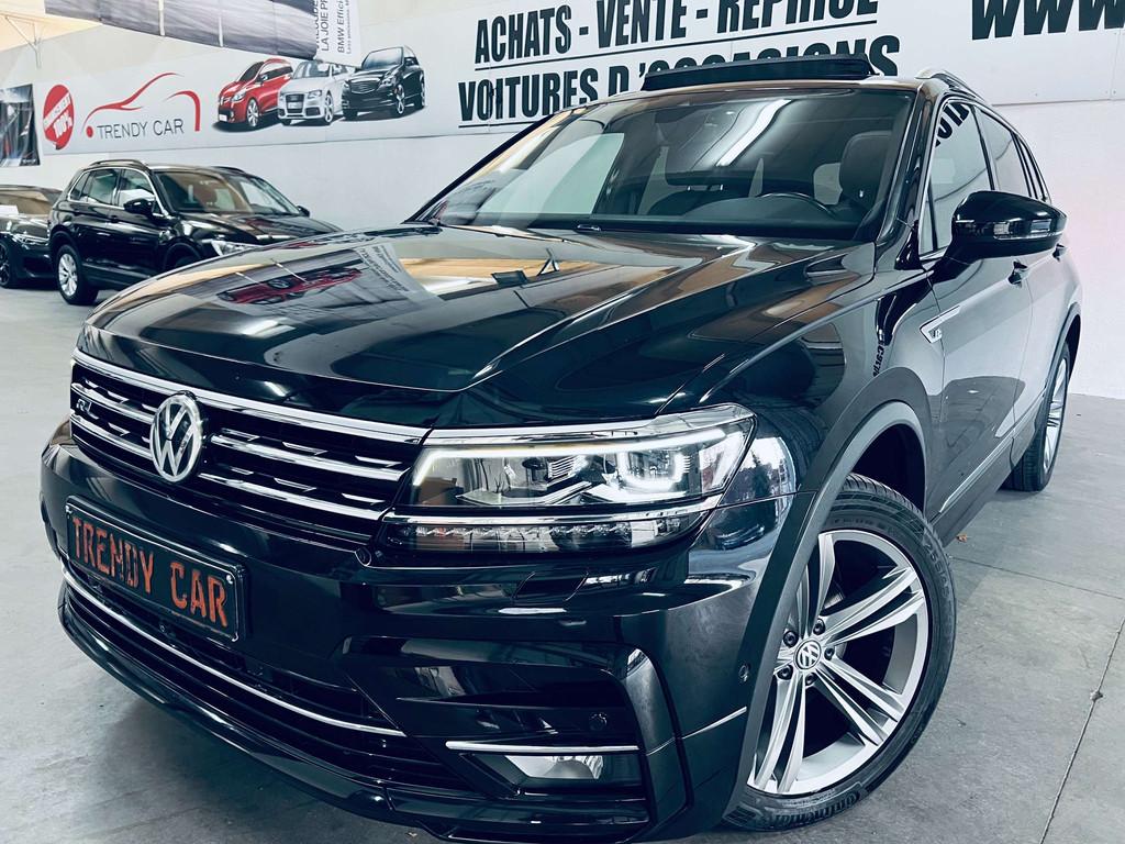 Volkswagen Tiguan Allspace 2.0 TDi DSG R-LINE+CARPLAY+(22231, Gebruikt, 4 cilinders, Zwart, Leder