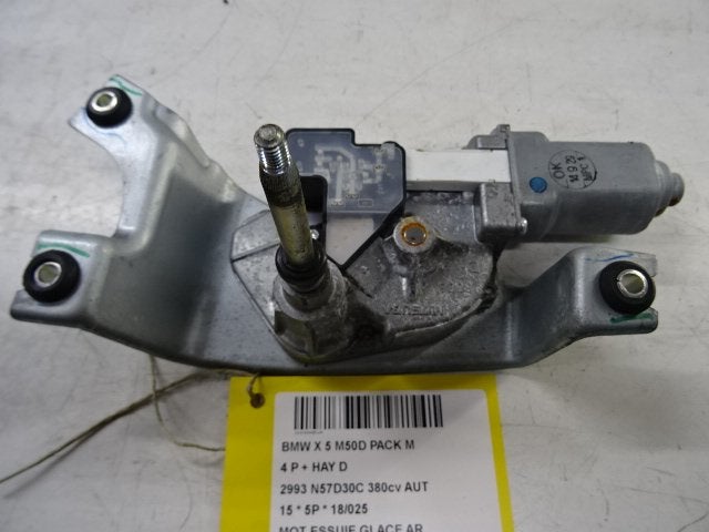 MOTEUR ESSUIE-GLACE ARRIÈRE BMW X5 (F15) (7318710), Utilisé, BMW