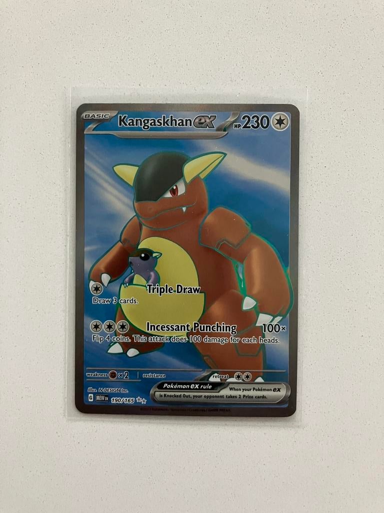 Kangaskhan ex ( MEW 190), Ophalen of Verzenden, Zo goed als nieuw