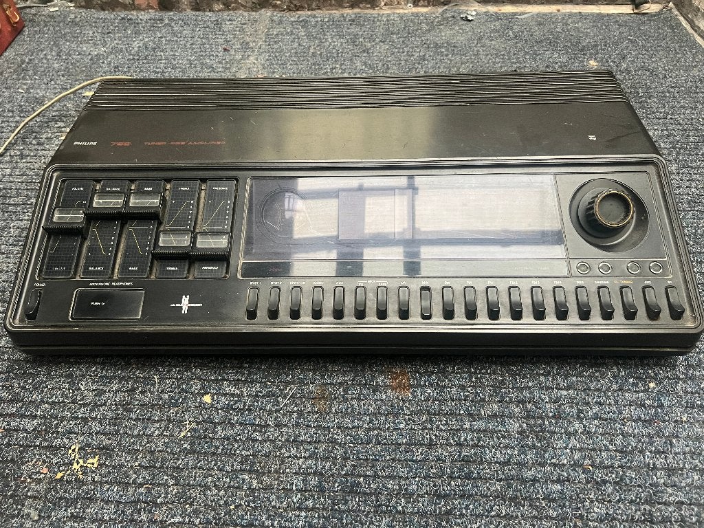 phillips type762 22ah/00 tuner versterker jaren 70, TV, Hi-fi & Vidéo, Enlèvement, Utilisé, Autres marques