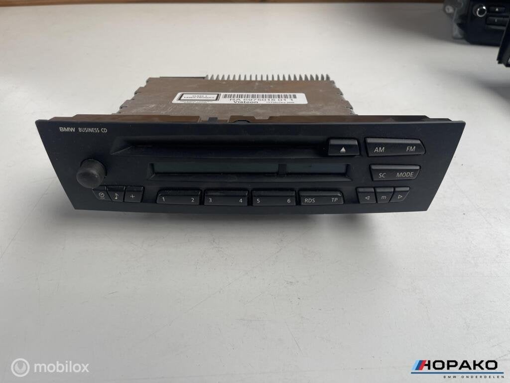 Radio BMW Business CD E9x 3 serie 6975015, Autos : Pièces & Accessoires, Enlèvement ou Envoi, Einsteinlaan 5 rijswijk, Bmw, Utilisé
