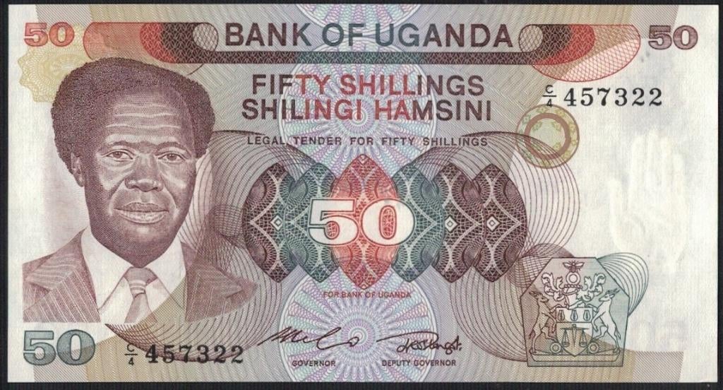Uganda – 50 shillings ND 1985, Timbres & Monnaies, Billets de banque | Afrique, Enlèvement ou Envoi, Autres pays, Billets en vrac
