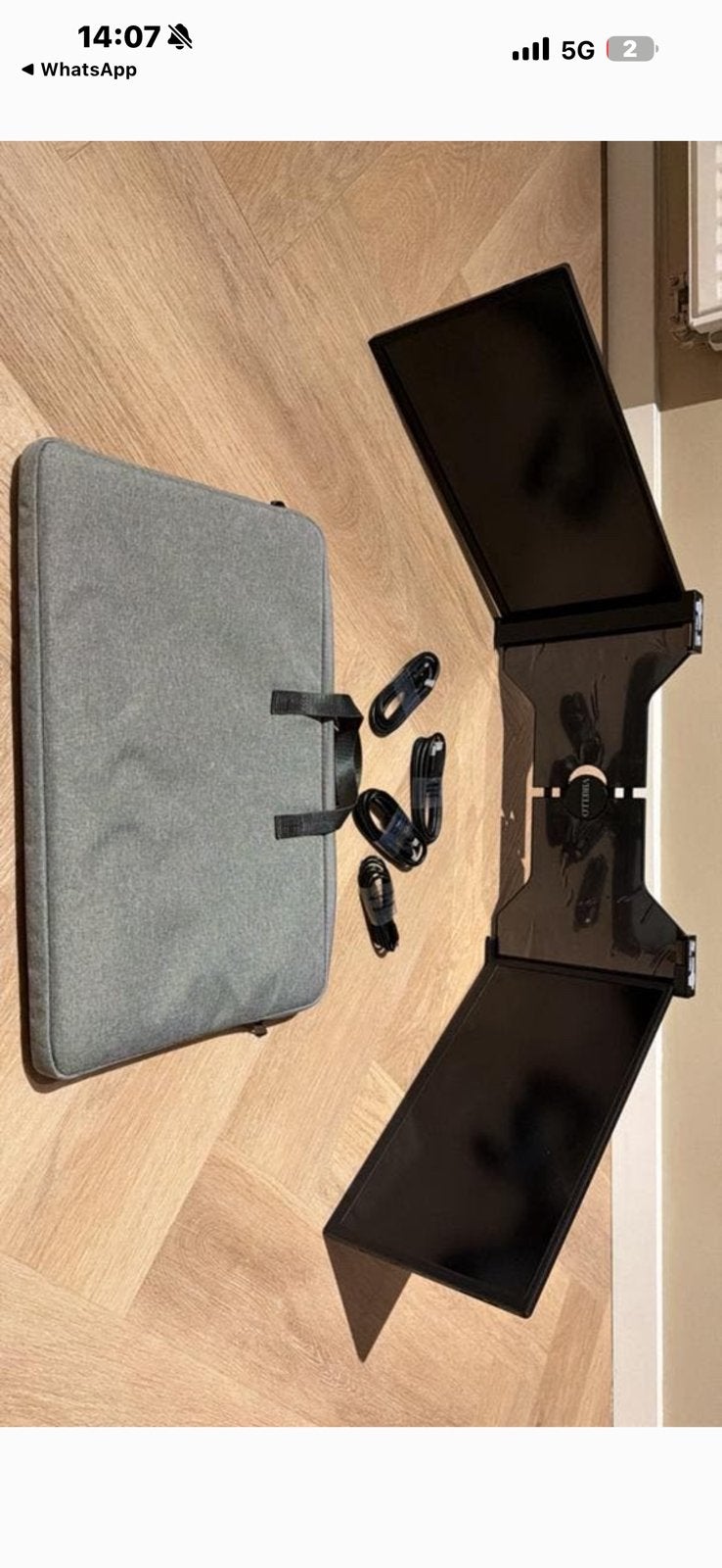 Virello triple portable monitor/ nieuw nooit gebruikt, Ophalen, Zo goed als nieuw
