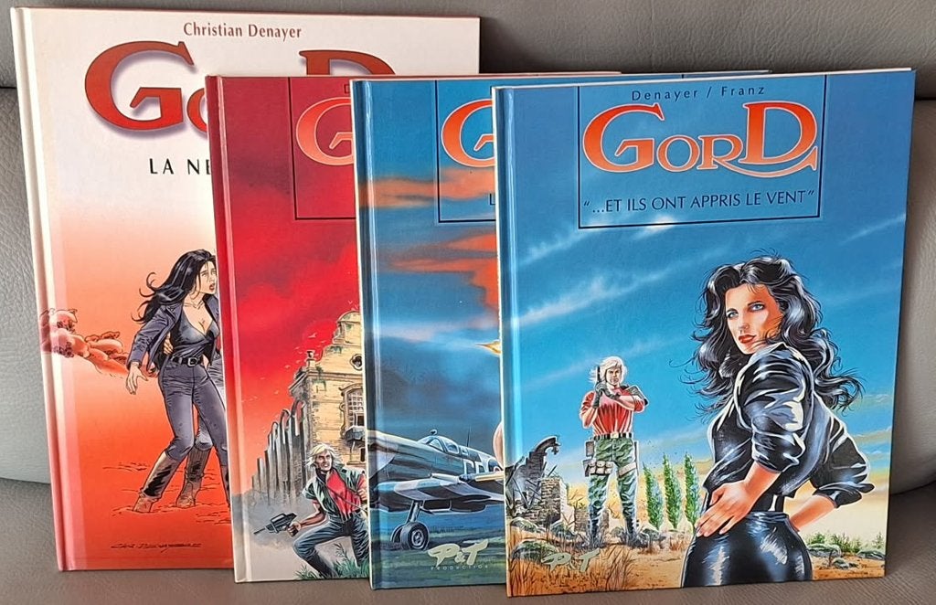 Collection bd GORD de Franz, Enlèvement