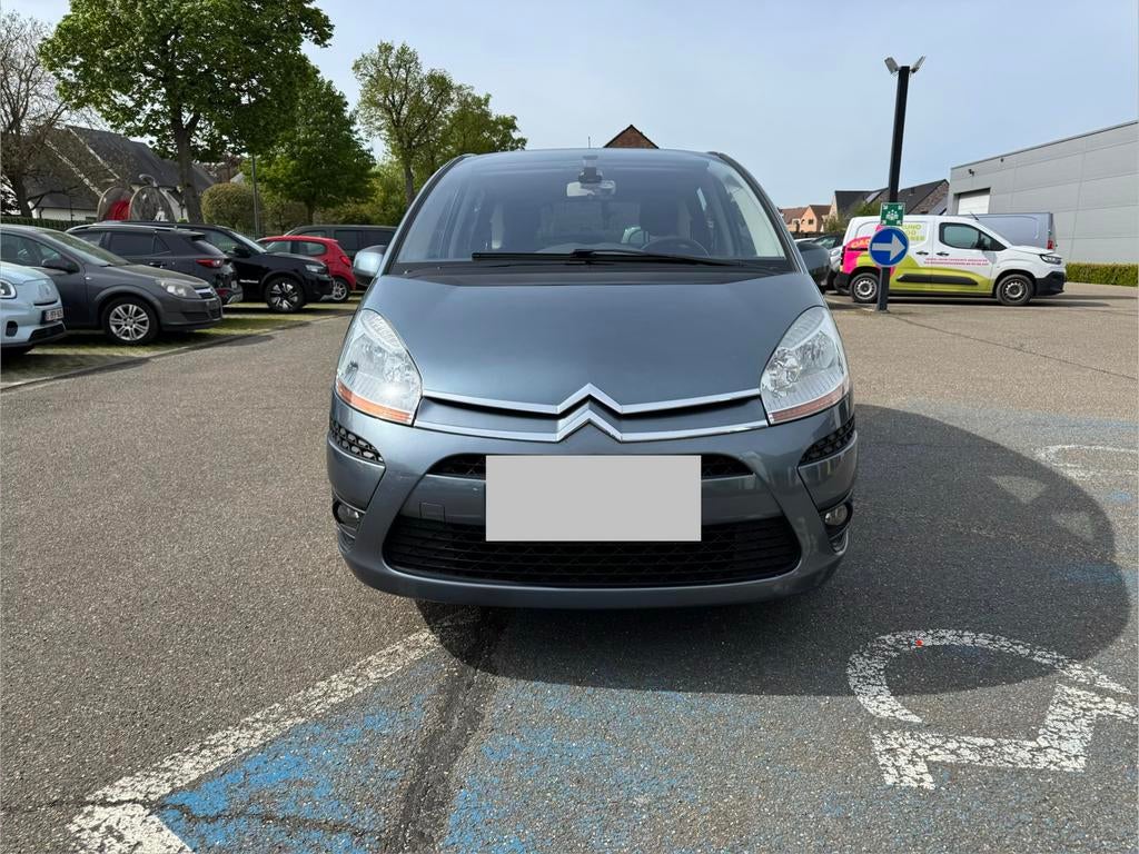 Citroën C4 Picasso 1.6 HDi (2009), Auto's, Zwart, Blauw, 5 deurs, Particulier
