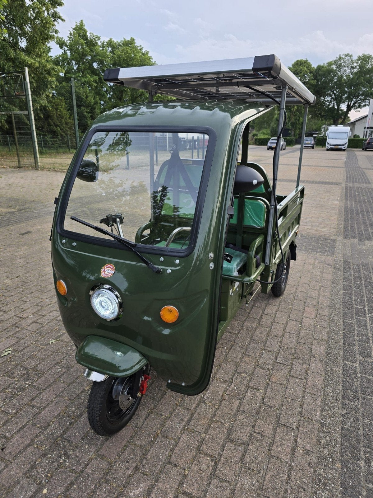 Tuktuk move eco cargo 500 zonnenpaneel Nieuw!, Ophalen