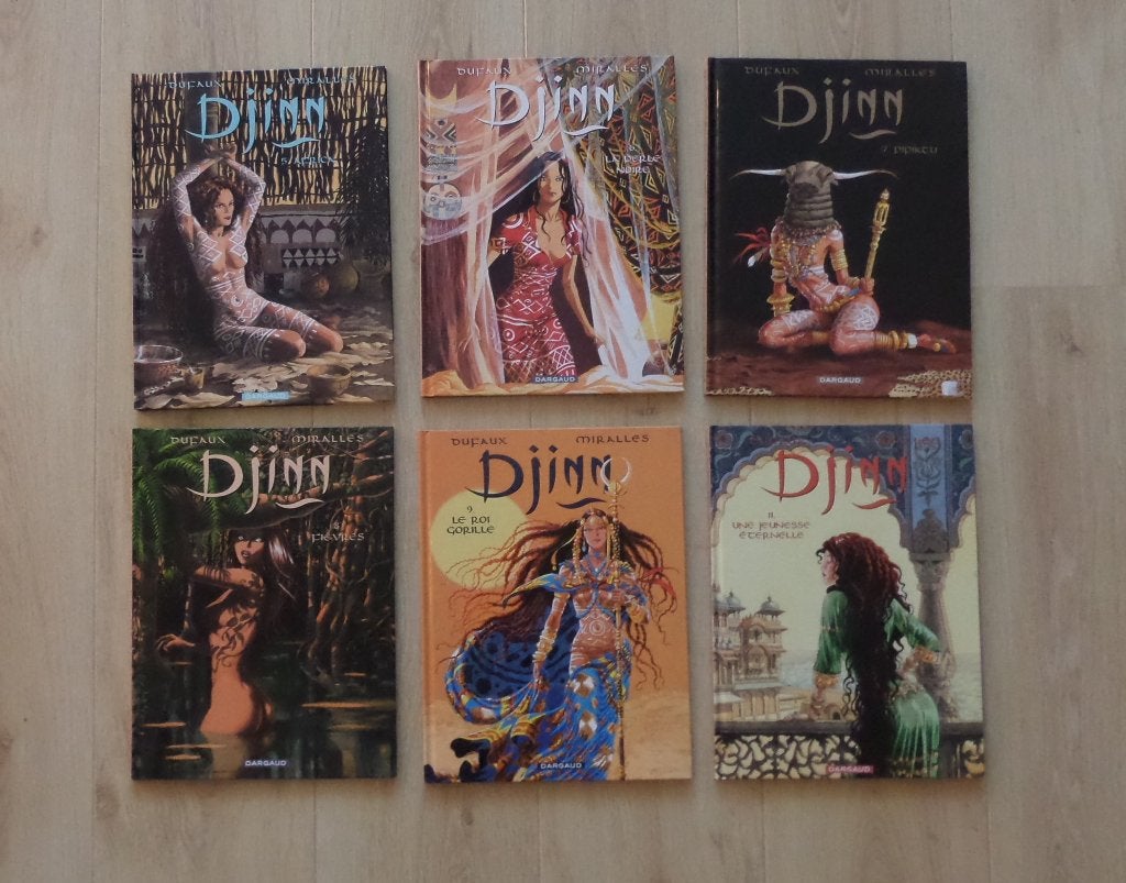 Djinn, Livres, Série complète ou Série, Enlèvement, Utilisé