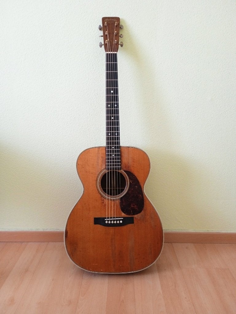 zeldzame martin 000-28 uit 1955 - brazilian rosewood - cites, Muziek en Instrumenten, Ophalen, Gebruikt, Western- of Steelstringgitaar