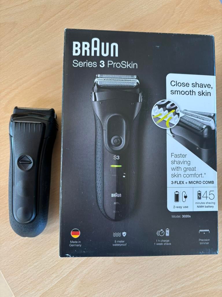 Scheermachien BrAun S3 (2 x gebruikt), Elektronische apparatuur, Ophalen, Zo goed als nieuw
