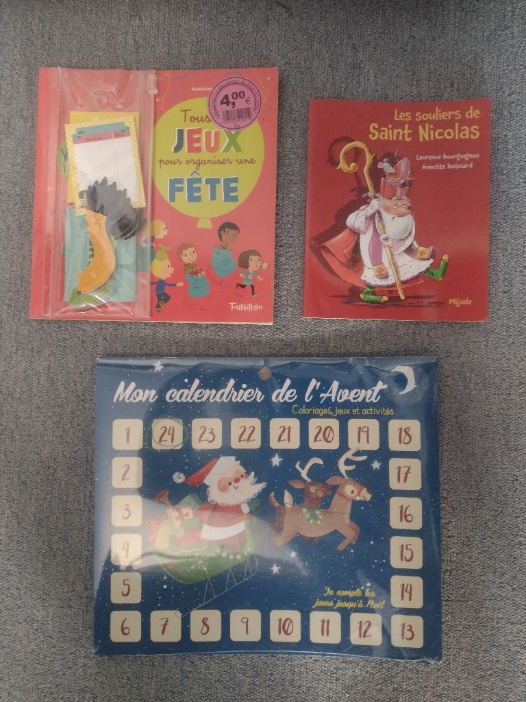 Lot de livres Saint-Nicolas ; Noël ; fête d'anniversaire, Enlèvement ou Envoi, Neuf, Garçon ou Fille