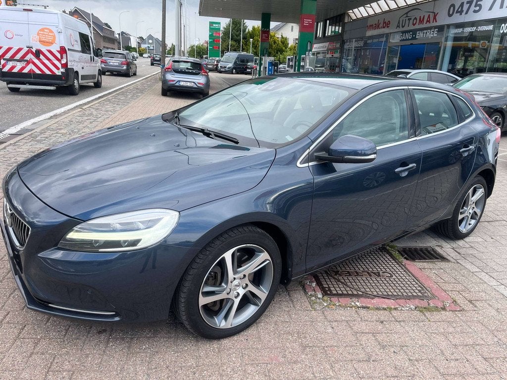 Volvo V40 1.5 T2 Eco R-Design Geartronic Cuir Garantie, 122 pk, 4 cilinders, Blauw, Leder