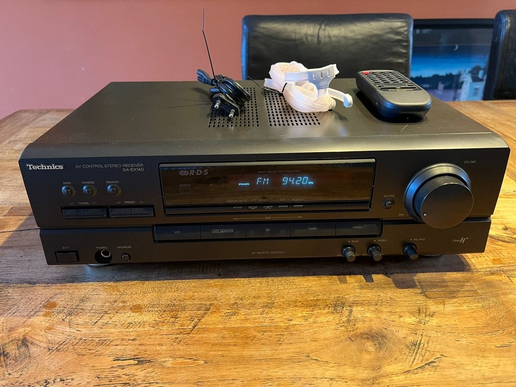 technics SA-EX140, Ophalen, Zo goed als nieuw, Stereo, 60 tot 120 watt