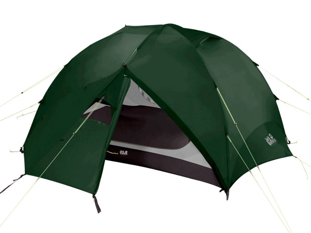 jack wolfskin-tent, zo goed als nieuw, yellowstone III vent, Ophalen, Zo goed als nieuw, Tot en met 3
