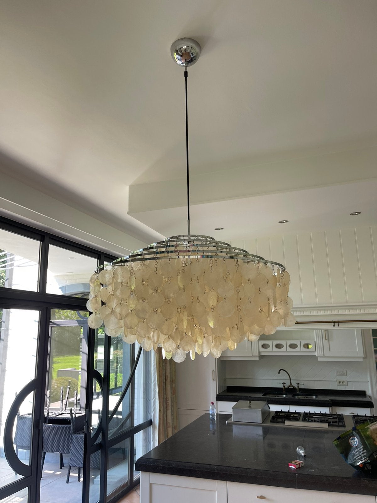Verner Panton fun hanglamp 70cm, Huis en Inrichting, Ophalen, Zo goed als nieuw