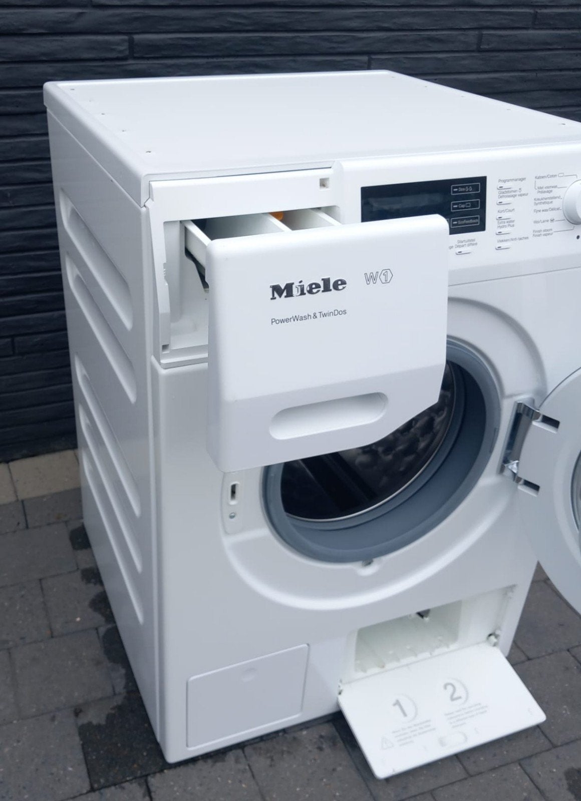 Wasmachine Miele W1 PowerWash&TwinDos 8KG A++, Elektronische apparatuur, Droogkasten, Ophalen, 8 tot 10 kg, Zo goed als nieuw