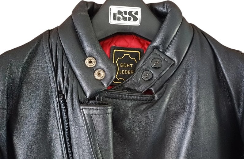 Veste de moto en cuir véritable New MQP pour femme - 46, Motos, Enlèvement ou Envoi, MQP, Femmes, Manteau | cuir