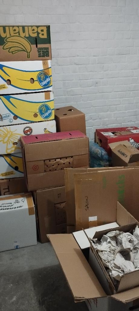 matériel pour déménager (cartons, papiers) - GRATUIT!, Enlèvement, Utilisé