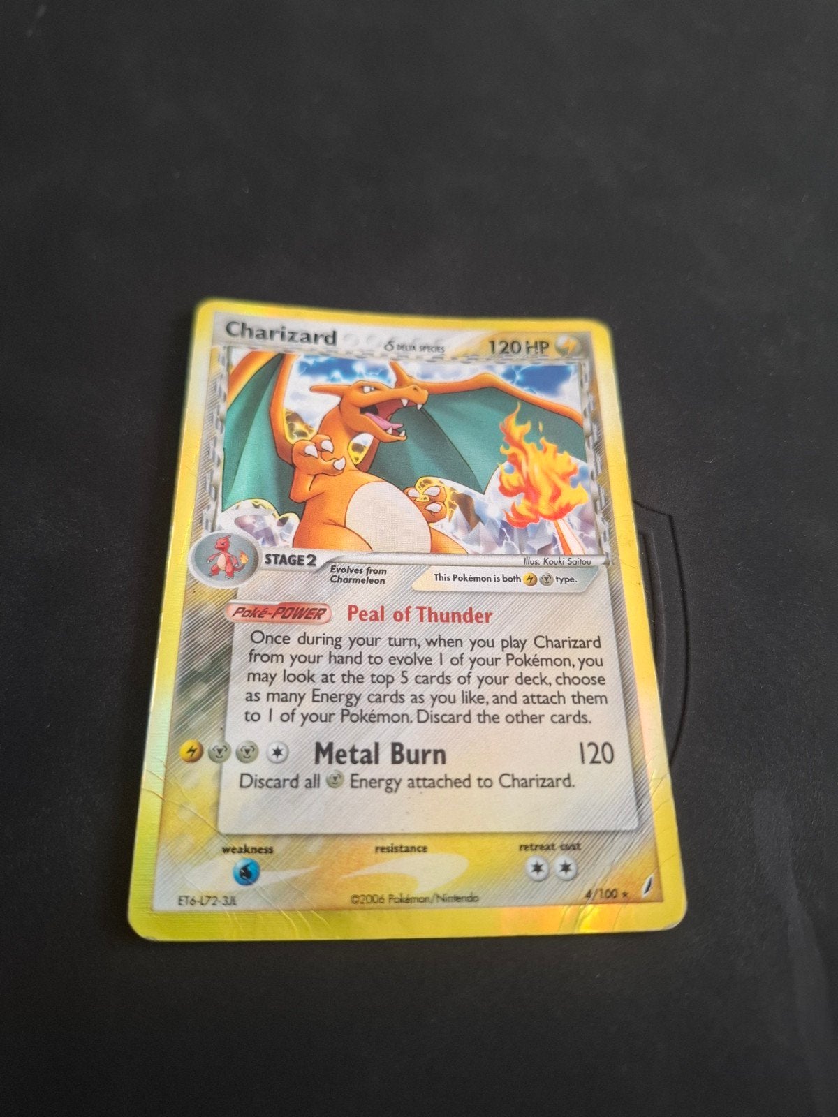 Carte Holo Pokémon Charizard Delta Species 2006, Enlèvement ou Envoi