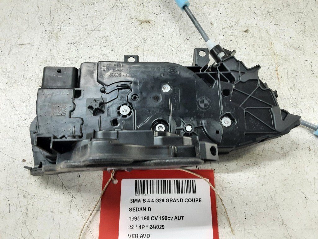 SERRURE DE PORTE AVANT DROITE BMW 4 serie Gran Coupe (G26), Mevr. I. Hauben, Utilisé, Avant, BMW