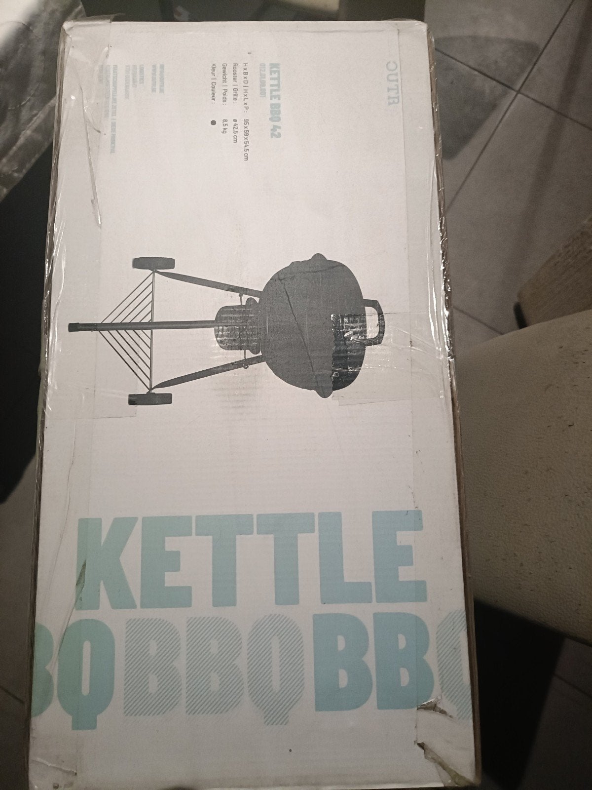 Nieuwe Kettle BBQ, Ophalen