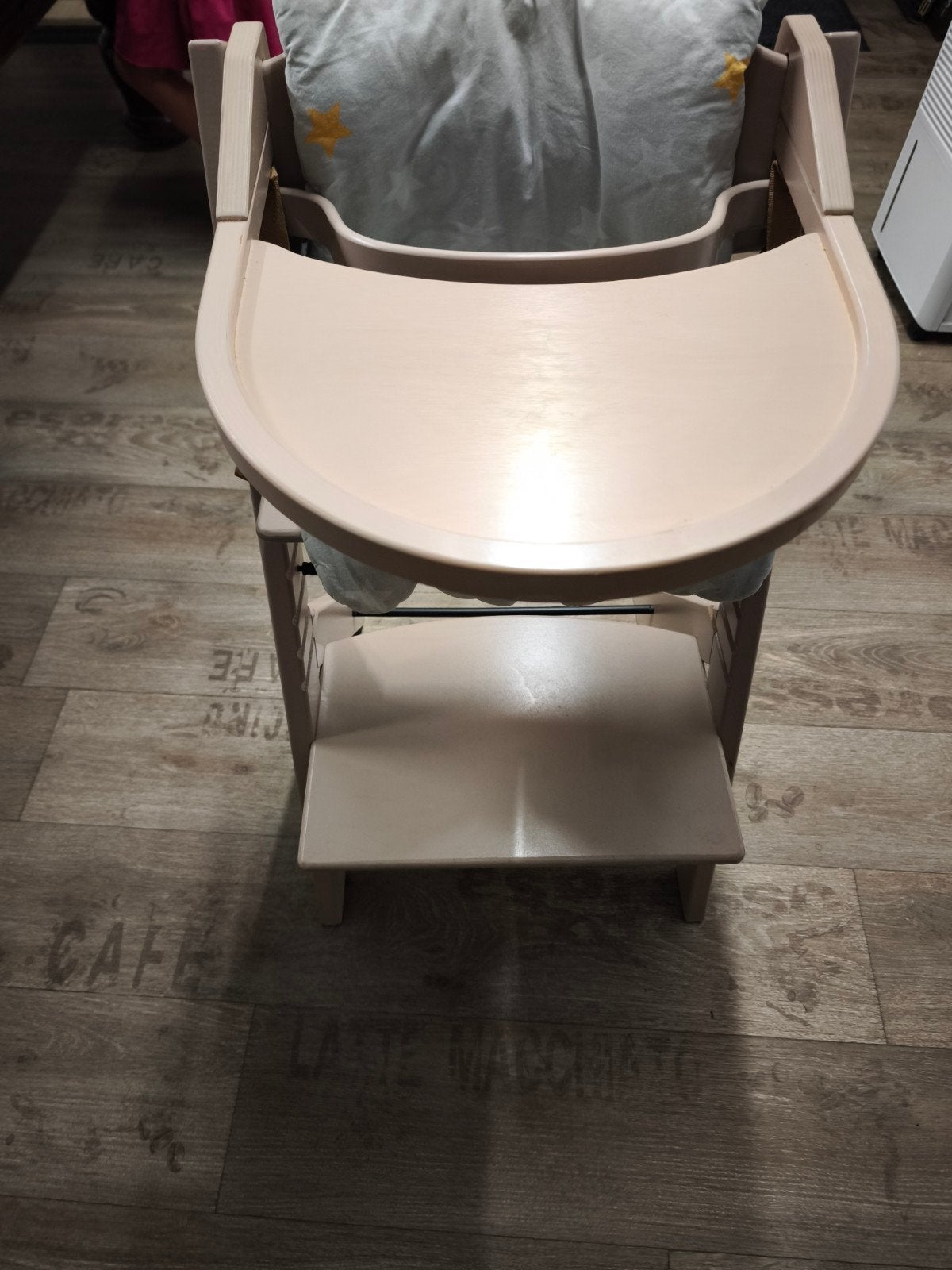 Treppy kinderstoel met eettablet en beugel in mooie staat., Kinderen en Baby's, Kinderstoelen, Ophalen