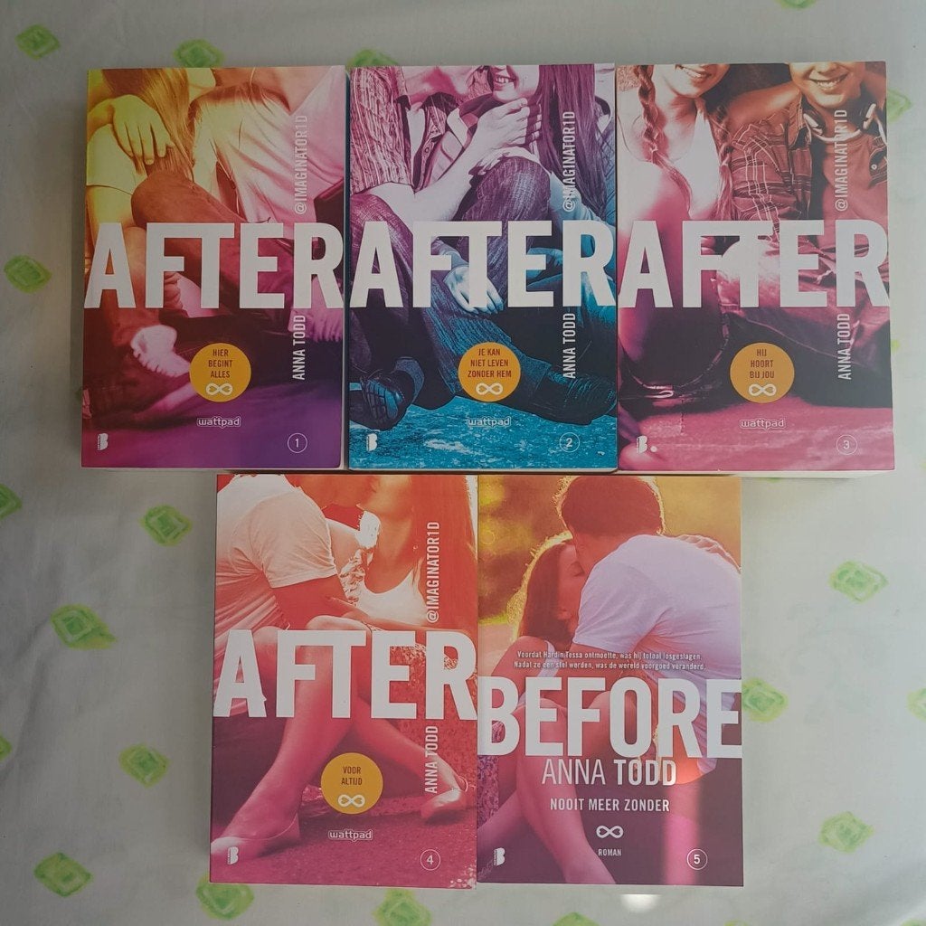 Boekenreeks After (Nederlands), Livres, Romans, Comme neuf, Enlèvement, Pays-Bas, Anna Todd