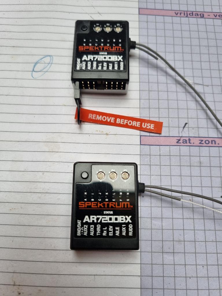 Spektrum AR7200BX 2 stuks, Enlèvement ou Envoi, Comme neuf, Hélicoptère