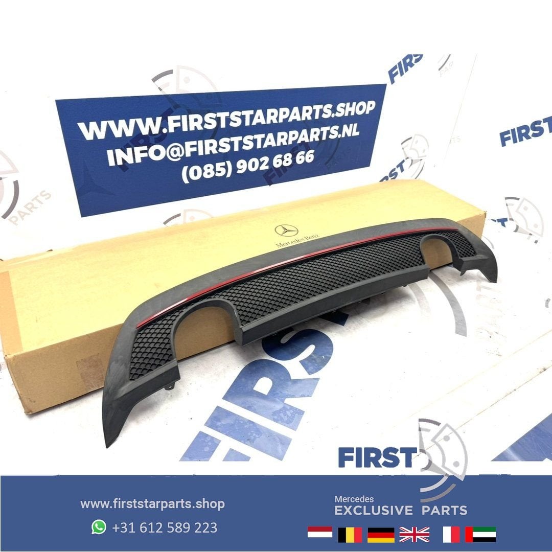 W176 AMG Diffuser EDITION 1 Mercedes A Klasse 2012-2018 RODE, Utilisé, -, -, Enlèvement ou Envoi