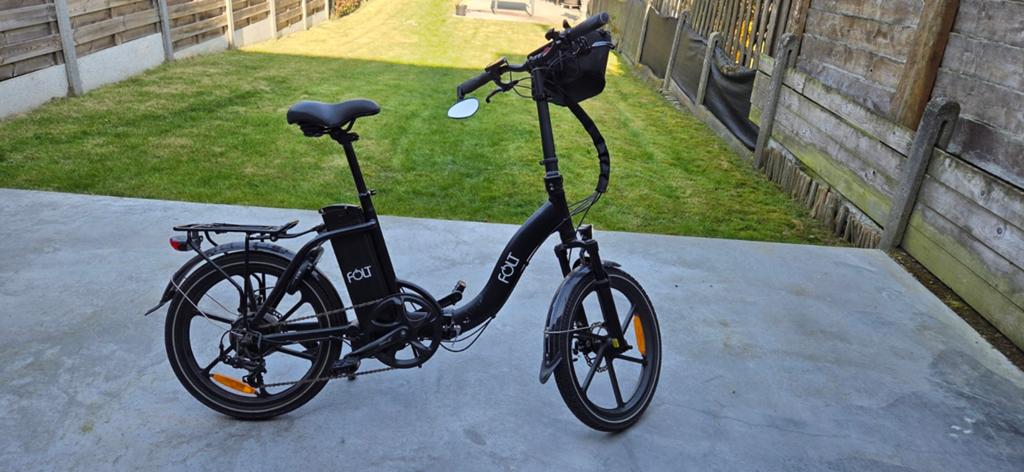 2 stuks Folt elektrische plooifietsen, Fietsen en Brommers, Fietsen | Vouwfietsen, Zo goed als nieuw, Overige merken, Totaal opvouwbaar